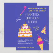 Moderner Geburtstagskuchen (Vorne/Hinten)