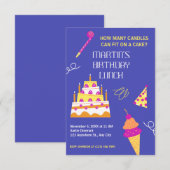 Moderner Geburtstagskuchen (Vorne/Hinten)