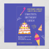 Moderner Geburtstagskuchen (Vorne/Hinten)