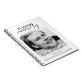 Moderner Gedächtnisgast im Memory Foto Notizblock (Rechte Seite)