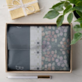 Moderner Gemusterter Blumendesigner Seidenpapier (Geschenk)