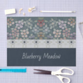 Moderner Gemusterter Blumendesigner Seidenpapier (Handwerk)