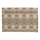 Moderner Gemusterter Designer Kissenbezug (Vorderseite-Links)