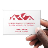 Moderner Generalunternehmer Visitenkarte