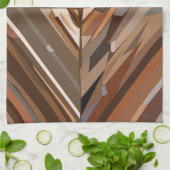 Moderner geometrischer Diamantenhintergrund Geschirrtuch (Gefaltet)