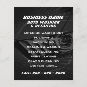 Moderner geometrischer Flyer