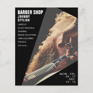 Moderner geometrischer Flyer