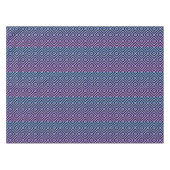 Moderner geometrischer Glitzer Tischdecke (Vorderseite (Horizontal))