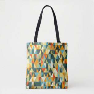 Moderner geometrischer Hintergrund. Abstraktes Fla Tasche