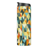 Moderner geometrischer Hintergrund. Abstraktes Fla Thermosbecher (Nach rechts gedreht)