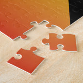 Moderner geometrischer Hund Puzzle (Seite)