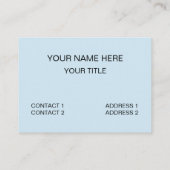 Moderner geometrischer Kreis Visitenkarte (Rückseite)