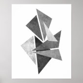 Moderner geometrischer, minimalistischer abstrakte poster (Vorne)