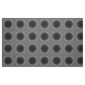 Moderner geometrischer Sonnenburst - Dunkler Hämat Stoff (Fat Quarter (45,7 x 55,9 cm))