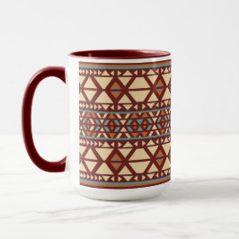 Moderner geometrischer Südweststil Tasse