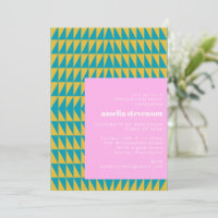 Moderner geometrischer Trendy Dopamin Abschluss