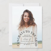 Moderner geometrischer typografischer Foto Bogen A (Vorderseite)