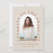 Moderner geometrischer typografischer Foto Bogen A (Vorderseite)