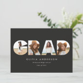 Moderner geometrischer typografischer Foto Bogen A Ankündigung (Stehend Vorderseite)