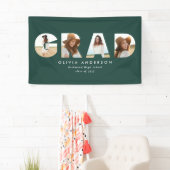 Moderner geometrischer typografischer Foto Bogen A Banner (Insitu)