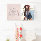 Moderner geometrischer typografischer Foto Bogen A Banner (Insitu)