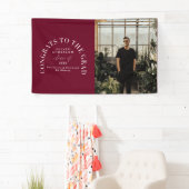 Moderner geometrischer typografischer Foto Bogen A Banner (Insitu)
