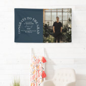 Moderner geometrischer typografischer Foto Bogen A Banner (Insitu)