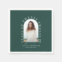 Moderner geometrischer typografischer Foto Bogen A