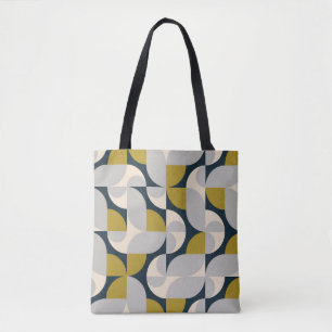 Moderner geometrischer Vintager Retro-Hintergrund Tasche