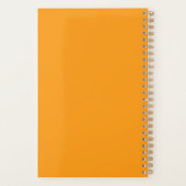 Moderner geometrischer Wochen- und Monatsplaner Planer (Rückseite)