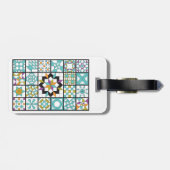 Moderner Gepäckanhänger (Rückseite horizontal)