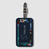 Moderner Gepäckträger-Tag Gepäckanhänger (Vorderseite Vertikal)