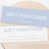 Moderner Geschenkgutschein