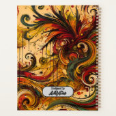 Moderner Gesegneter religiöser Themenplaner Planer (Rückseite)