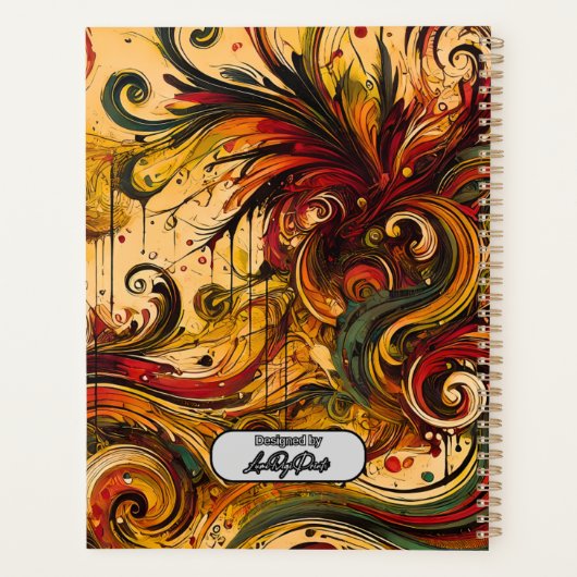 Moderner Gesegneter religiöser Themenplaner Planer (Rückseite)