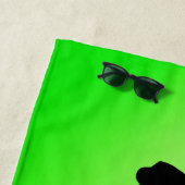 Moderner Gestochen Tänzer mit Angebot Strandtuch (Beispiel)