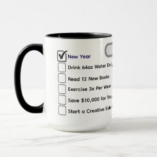 Moderner Gewohnheits-Tracker & 10 Meilensteine ben Tasse