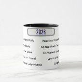 Moderner Gewohnheits-Tracker & 10 Meilensteine ben Tasse (Zentrum)