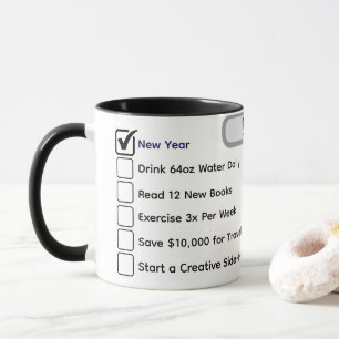 Moderner Gewohnheits-Tracker & 10 Meilensteine ben Tasse