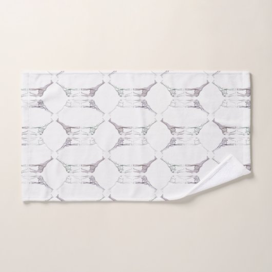 Moderner Giraffen-Druck Handtuch (Handtuch)