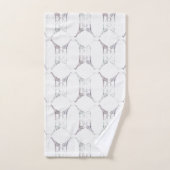 Moderner Giraffen-Druck Handtuch (Handtuch)