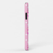 Moderner Girly Pink Cowgirl Western Stiefts Stars Case-Mate iPhone Hülle (Hinten/Rechts)
