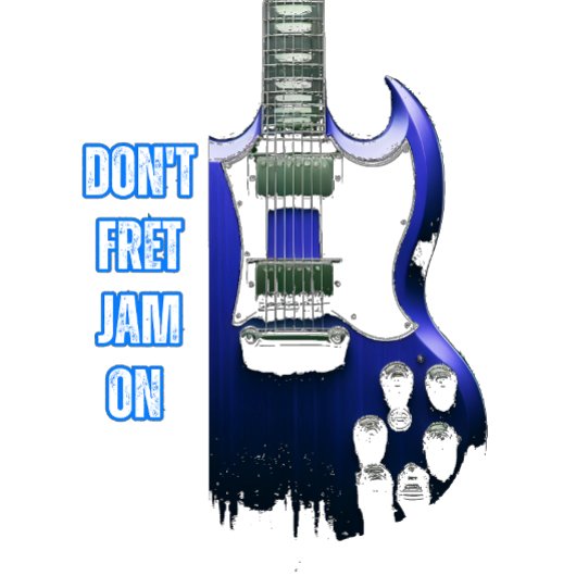 Moderner Gitarrenlehrer T-Shirt