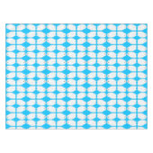 Moderner Glamour-Schnee-Eule Tischdecke (Vorderseite (Horizontal))