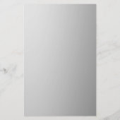 Moderner Glamour Silver Glitzer sinkt Flyer (Hinten)