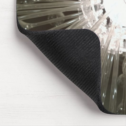 Moderner Glass Pipe Kronier Mousepad (Ecke)