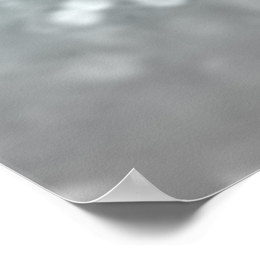 Moderner Glitzer Bokeh, Strip, Imitate Lashes Poster (Ecke)