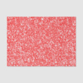 Moderner Glitzer in Rot und Weiß Seidenpapier (Vorderseite)