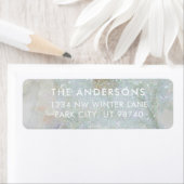 Moderner Glitzer - Personalisierte Adresse (Insitu)