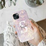Moderner Glitzer Spark | Persönliche Erstgeburt Case-Mate iPhone Hülle<br><div class="desc">Moderner Glitzer Spark | Persönliche Erstgeburt</div>